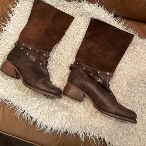 Fly London Brown Boots Sz 38